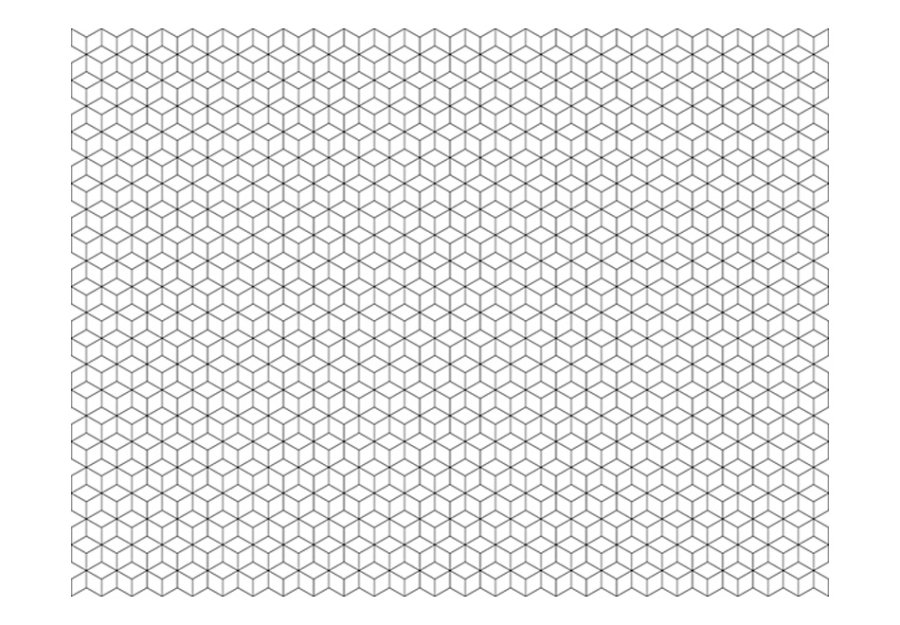 ARTGEIST - Fototapet med kubisk tekstur/design - Flere strrelser