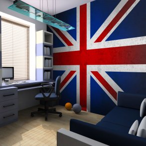 ARTGEIST - Fototapet af Storbritanniens flag Union Jack - Flere strrelser