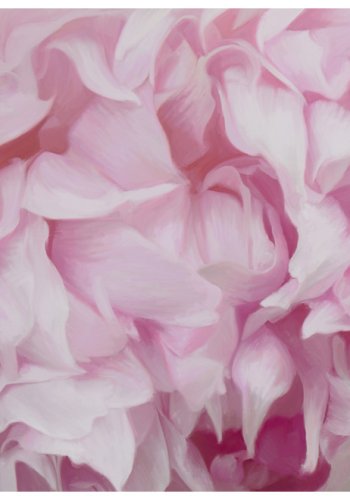 ARTGEIST - Fototapet med blomstermotiv i lyserde nuancer - Flere strrelser