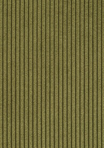 ZUIVER Ridge Rib spisebordsstol - grn fljl polyester og slv krom