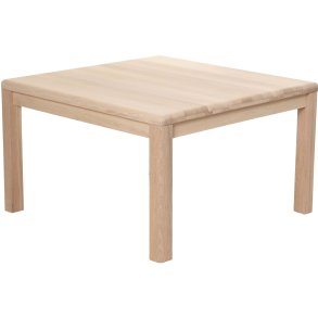 Lina sofabord - massiv egetr, kvadratisk (90x90)