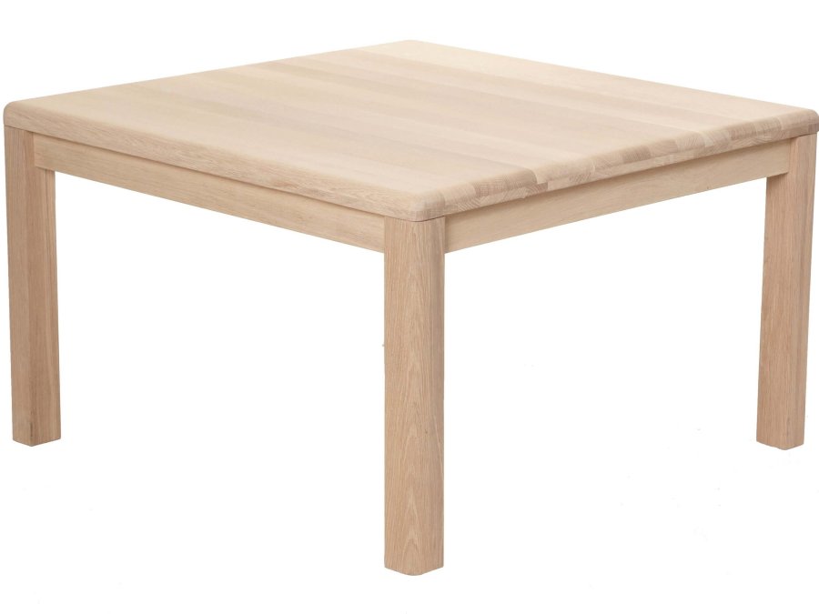 Lina sofabord - massiv egetr, kvadratisk (90x90)
