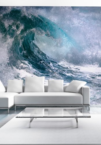 ARTGEIST Natur fototapet med maritimt tema og motiv af havets blger (flere strrelser)