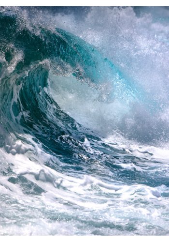 ARTGEIST Natur fototapet med maritimt tema og motiv af havets blger (flere strrelser)