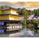 ARTGEIST Natur fototapet med japansk arkitektur og asiatisk landskab (flere strrelser)