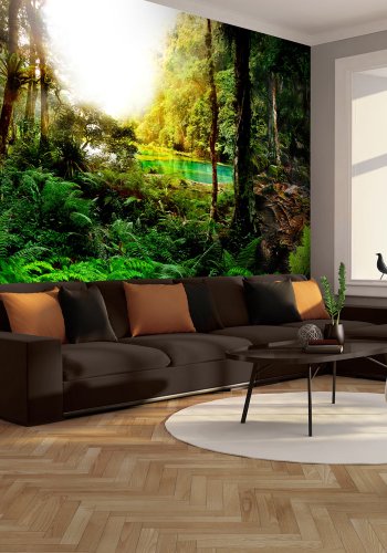 ARTGEIST Fototapet af idyllisk skov - In tropics (flere strrelser)