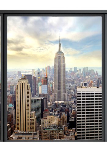 ARTGEIST Storby fototapet med udsigt over New Yorks arkitektur (flere strrelser)