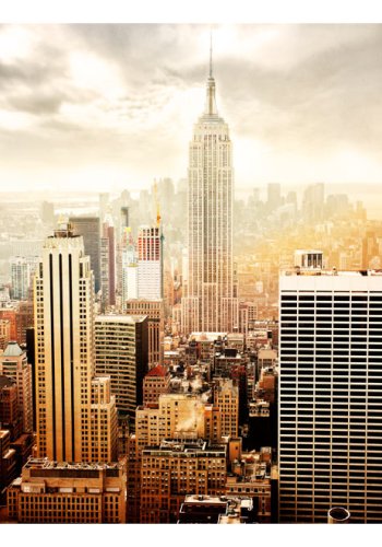 ARTGEIST Fototapet med udsigt over New York Citys arkitektur og skyskrabere (flere strrelser)