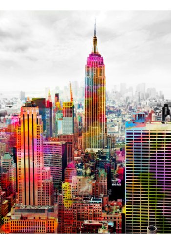 ARTGEIST Fototapet farverig New York - Colors of New York City II (flere strrelser)