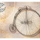 ARTGEIST Fototapet af gammel vintage cykel - Vintage bicycles (flere strrelser)