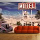 ARTGEIST Retro fototapet med vintage amerikansk motel skilt ved route 66 (flere strrelser)