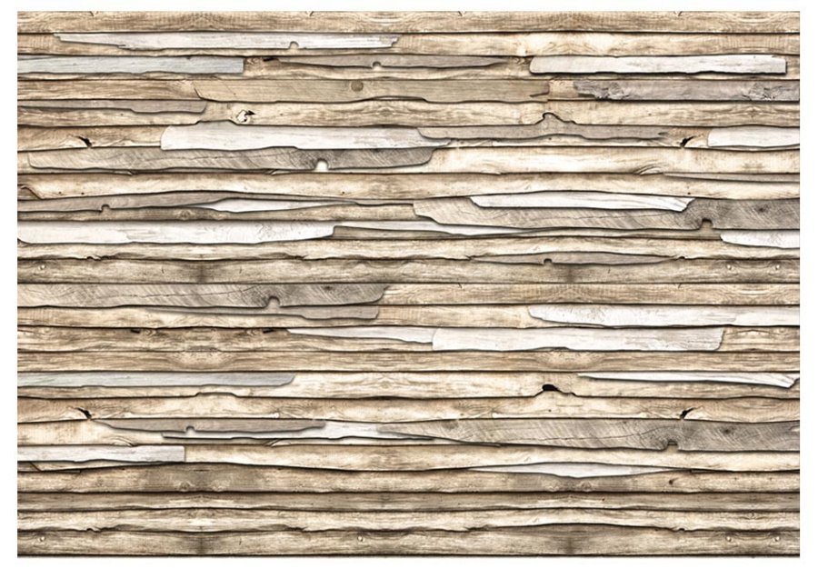 ARTGEIST Fototapet med motiv af rustik og naturlig trvg (flere strrelser)