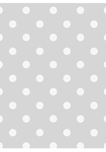 ARTGEIST Fototapet med hvide prikker i flot mnster p gr baggrund (flere strrelser)