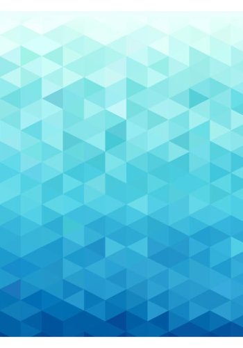 ARTGEIST Fototapet med grafisk mnster af geometriske figurer i bl nuancer (flere strrelser)