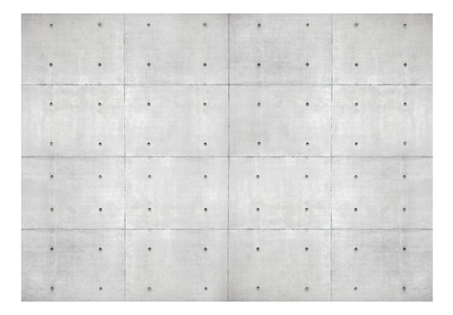ARTGEIST - Stilet fototapet med beton-elementer - Flere strrelser