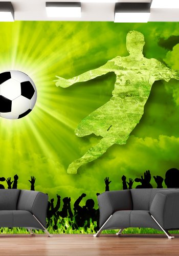 ARTGEIST Fototapet af fodbold - Victory! (flere strrelser)