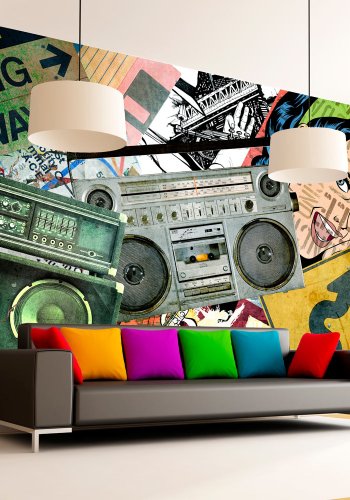 ARTGEIST - Fototapet med street art graffiti - Flere strrelser