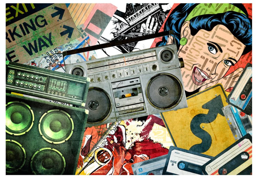 ARTGEIST - Fototapet med street art graffiti - Flere strrelser