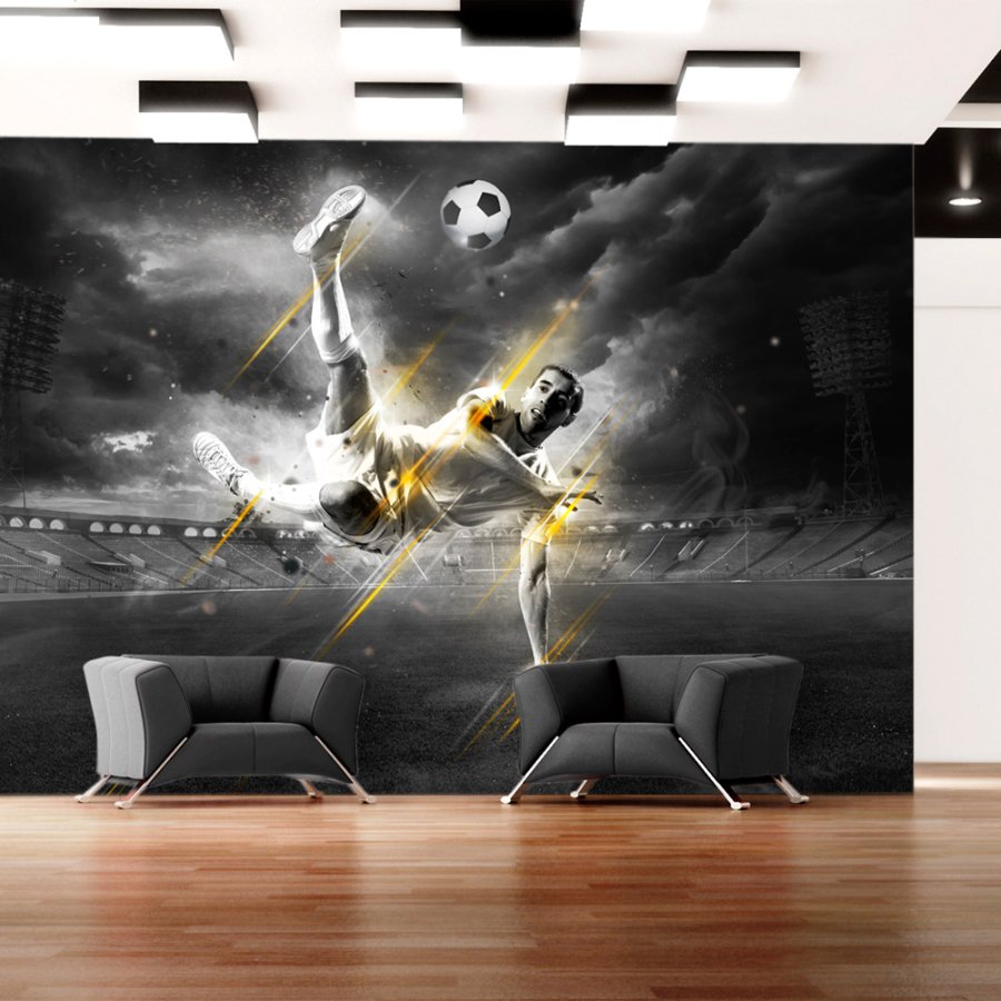 ARTGEIST Fototapet af fodboldspiller - Football legend (flere strrelser)