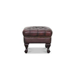 HAGA Aberdeen skammel - oxblood lder