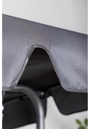 VENTURE DESIGN Montreal 3 pers. hngekje - sort textilene, PVC, polyester og aluminium