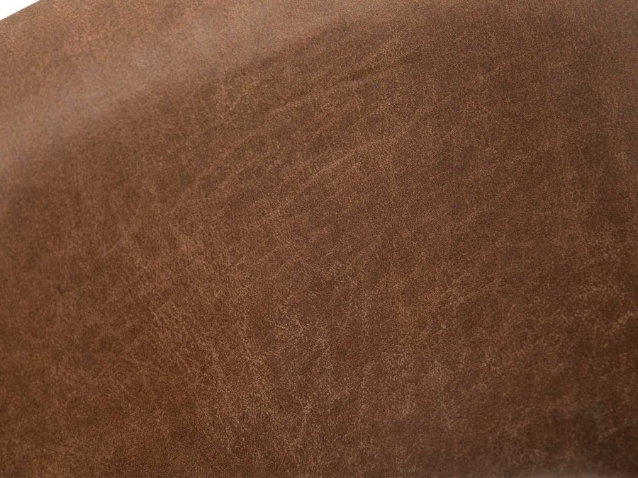 HOUSE OF SANDER Luna spisebordsstol, m. armln og drejefunktion - cuoio mikrofiber