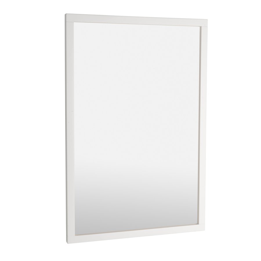 ROWICO rektangulr Confetti vgspejl - spejlglas og hvid birk (90x60)