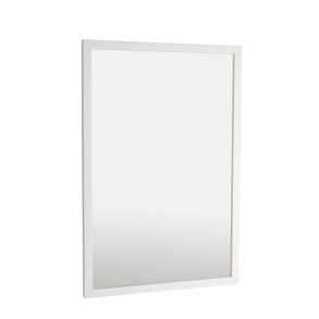 ROWICO Confetti vgspejl, rektangulr - spejlglas og hvid eg (90x60)