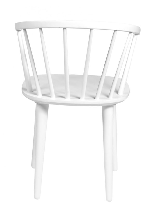 ROWICO Carmen spisebordsstol - hvidt tr, m. armln
