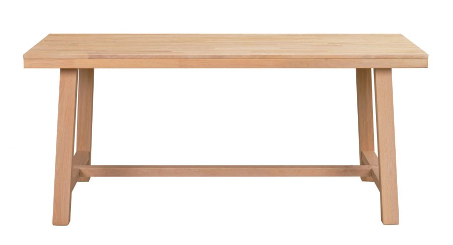 ROWICO Brooklyn spisebord - brstet eg m. udtrk (170x95)