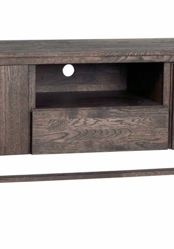 ROWICO Brooklyn TV-bord - rget eg, m. 2 lger, 1 skuffe og 1 rum