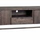 ROWICO Brooklyn TV-bord - rget eg, m. 2 lger, 1 skuffe og 1 rum