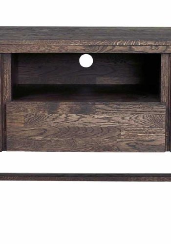 ROWICO Brooklyn TV-bord - rget eg, m. 2 lger, 1 skuffe og 1 rum