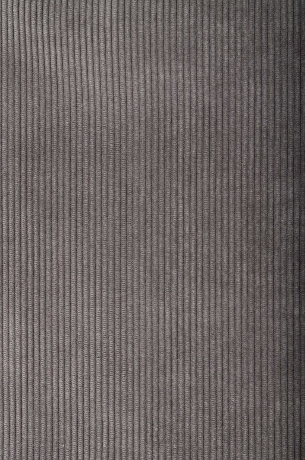 ZUIVER Ridge Rib Kink spisebordsstol, stabelbar - gr fljl og slv krom