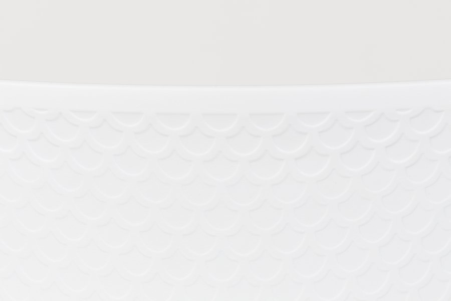 WHITE LABEL LIVING Leon spisebordsstol - hvid polypropylen og jern