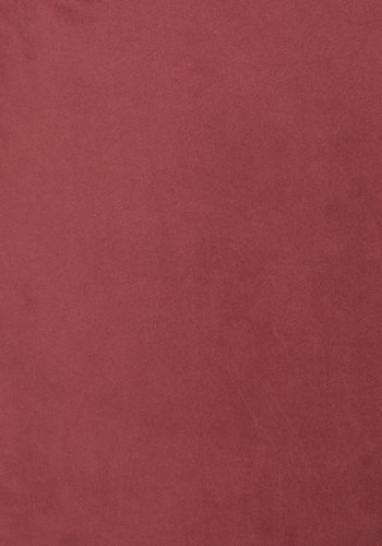 DUTCHBONE Barbara spisebordsstol - rd fljl stof og brun bgetr