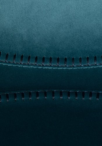 DUTCHBONE Franky spisebordsstol - petrol fljl stof og sort stl