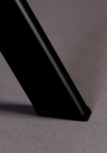 DUTCHBONE Franky spisebordsstol - petrol fljl stof og sort stl