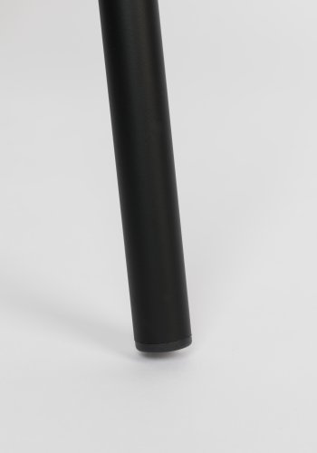 ZUIVER Back To School spisebordsstol, stabelbar - mat petrol HPL og sort stl