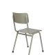 ZUIVER Back To School havestol, stabelbar - mosgrn aluminium