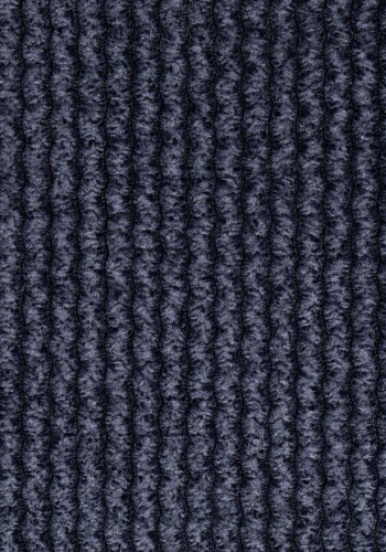 ZUIVER Benson spisebordsstol - mrkebl fljl polyester/nylon og sort stl