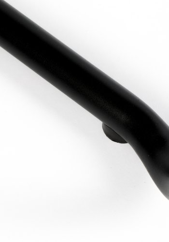 ZUIVER Thirsty spisebordsstol, stabelbar - lyserd polyethylen og sort stl