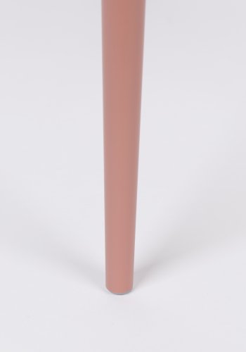 WHITE LABEL LIVING Gigi spisebordsstol - lyserd polypropylen og stl