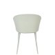 WHITE LABEL LIVING Gigi spisebordsstol - mint polypropylen og stl
