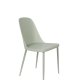 WHITE LABEL LIVING Pip spisebordsstol - mint polypropylen og metal