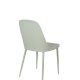 WHITE LABEL LIVING Pip spisebordsstol - mint polypropylen og metal