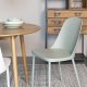 WHITE LABEL LIVING Pip spisebordsstol - mint polypropylen og metal