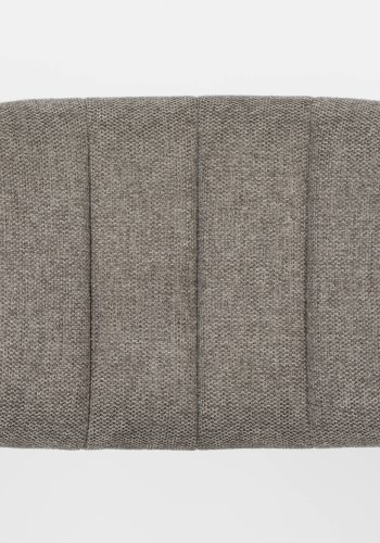 WHITE LABEL LIVING Jolien spisebordsstol - gr polyester/nylon og sort stl