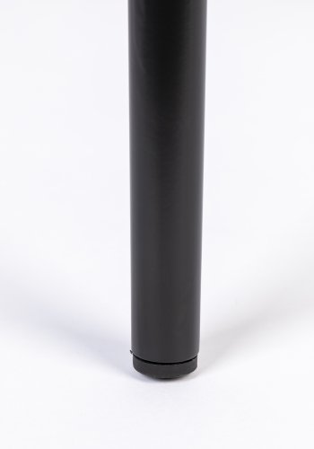 ZUIVER Spike spisebordsstol - natur rattan, gr polyester og sort stl