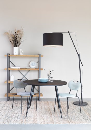 WHITE LABEL LIVING Aspen spisebordsstol - lysegrn stof og metal